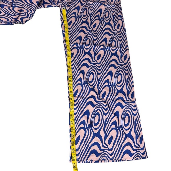 Dressed in Lala Satin Playsuit in Magic Swirl Size Medium NWT - Picture 15 of 16